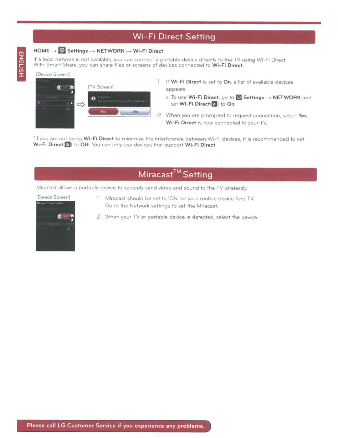 LG Electronics 60LA6200 owner manual Wi-Fi Direct 