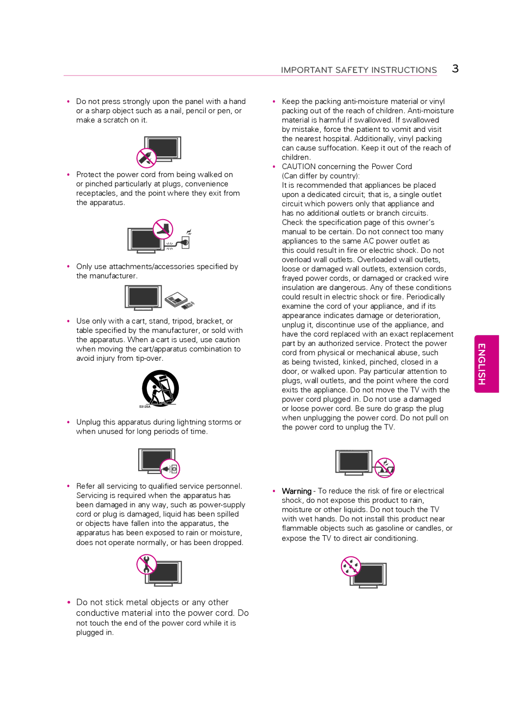 LG Electronics 55LB6300, 60LB6300, 47LB6300, 42LB6300 owner manual English 