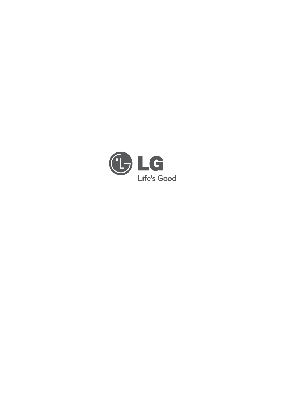 LG Electronics 60LN5400 owner manual 