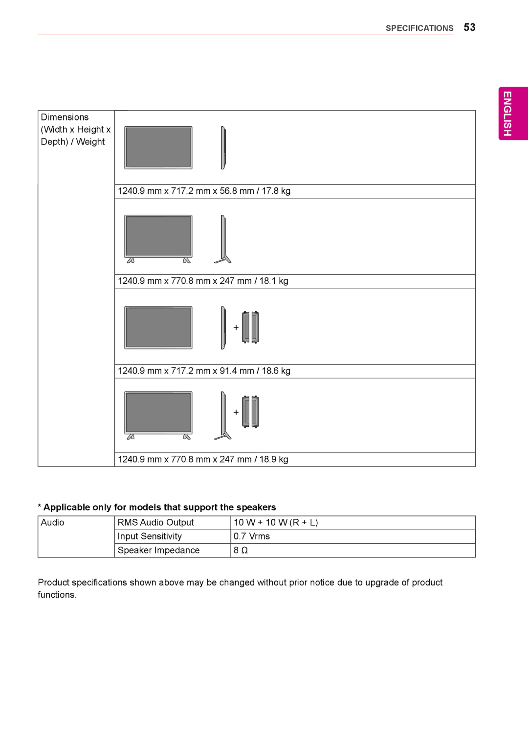 LG Electronics 42LS35A, 65LS33A, 55LS33A, 42LS33A, 55LS35A, 32LS33A, 47LS35A, 47LS33A owner manual English 