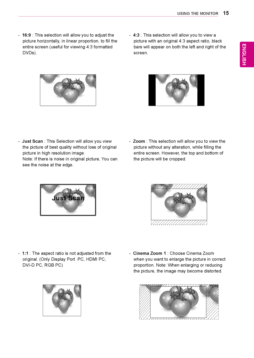 LG Electronics 72WX70MF owner manual Just Scan 