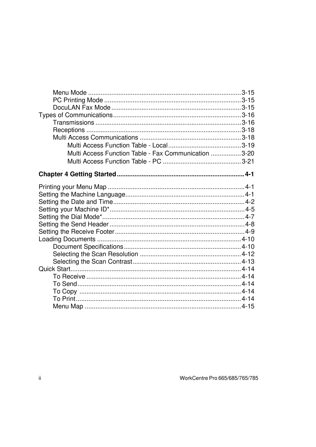 LG Electronics 765, 665, 785, 685 manual Getting Started 