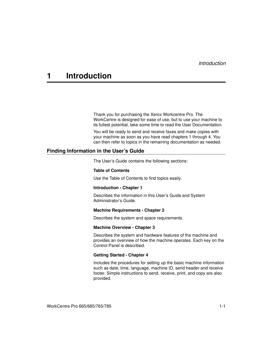 LG Electronics 685, 765, 665, 785 manual Introduction, Finding Information in the User’s Guide 