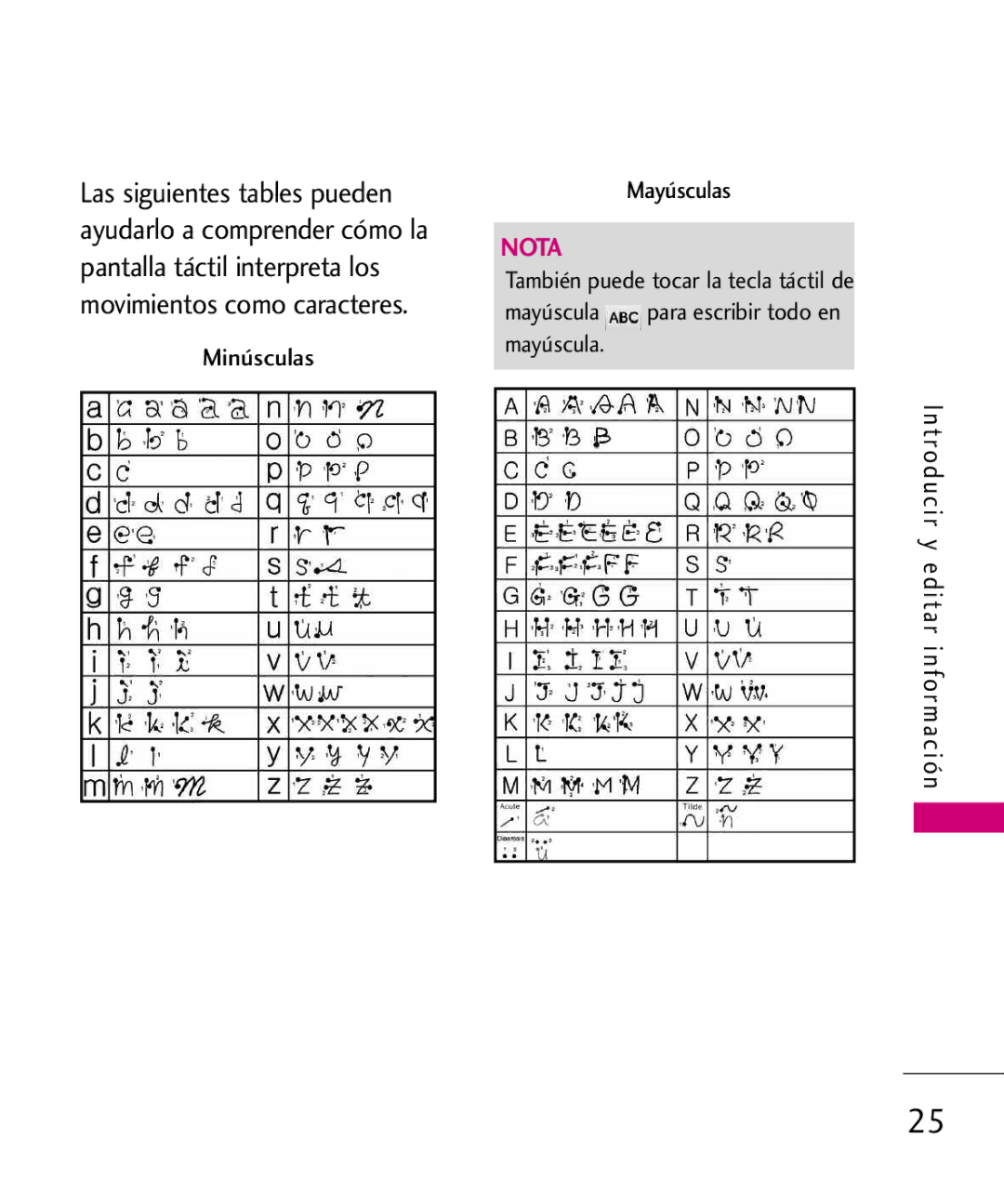 LG Electronics 8575 manual Nota 