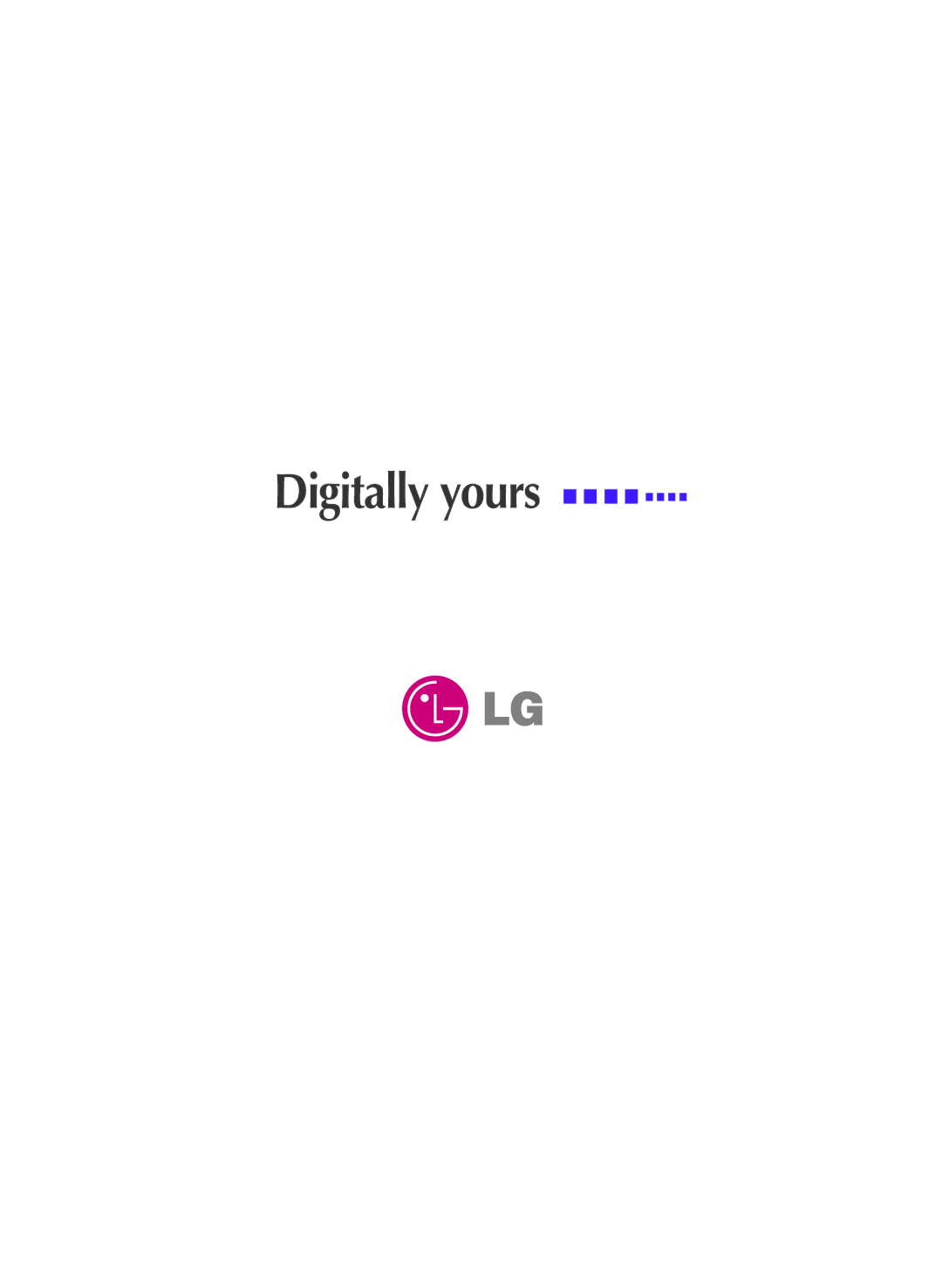 LG Electronics 910B manual Digitally yours 