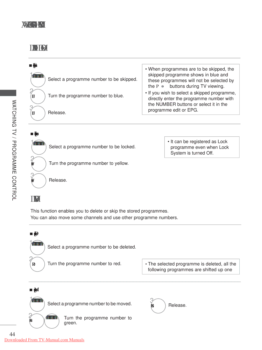 LG Electronics A-27 owner manual DTV/RADIO Mode, TV Mode 