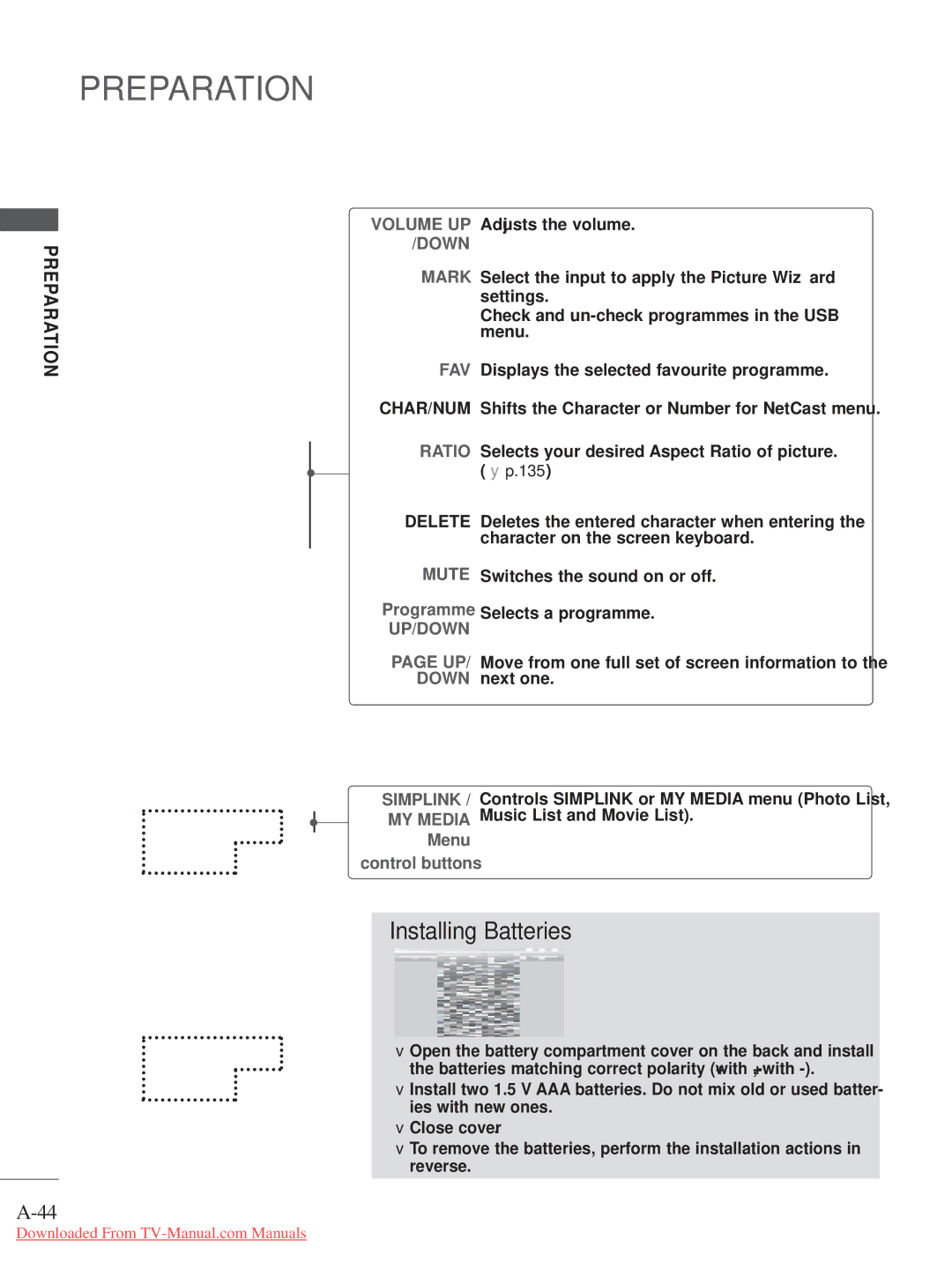 LG Electronics A-27 owner manual Installing Batteries 