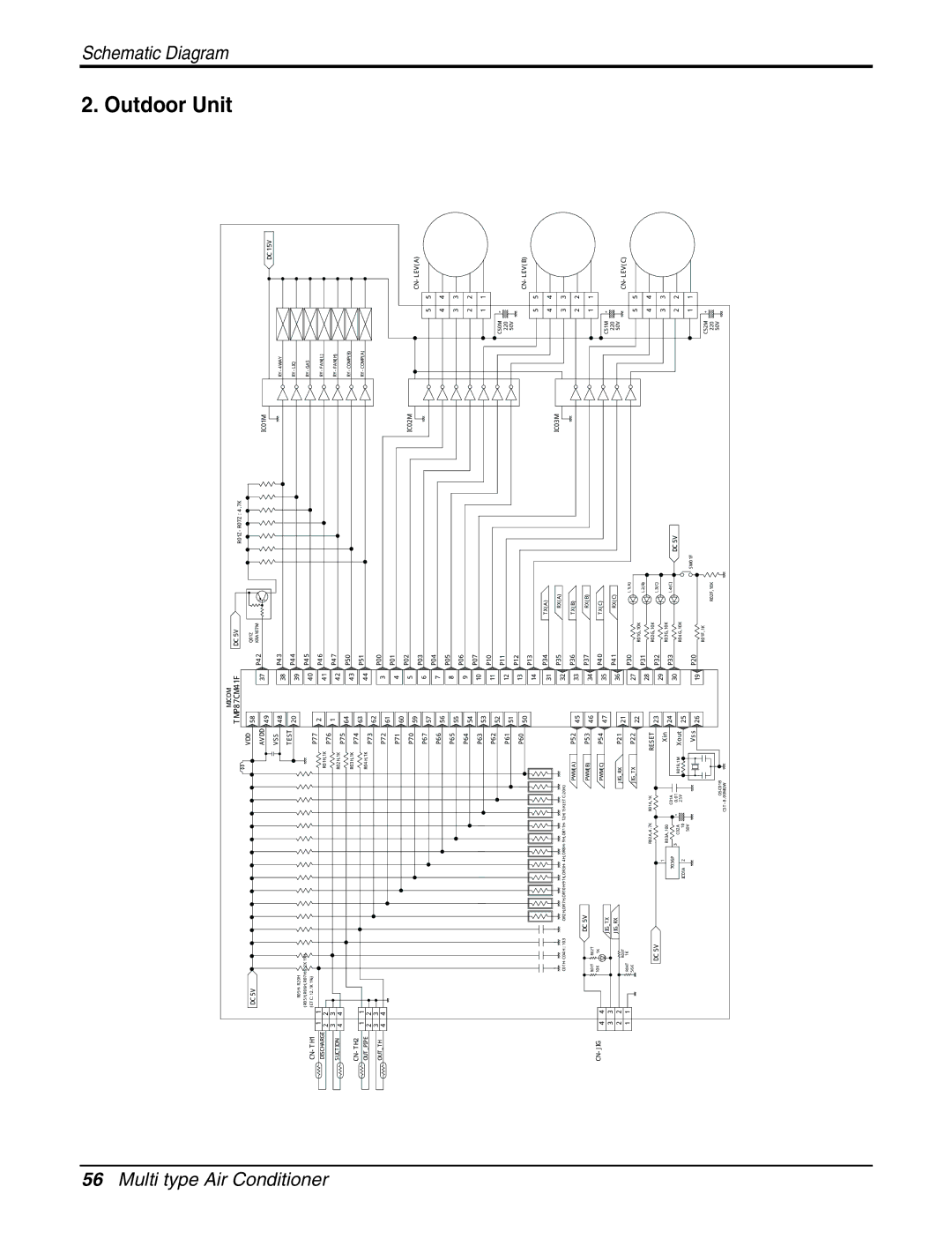 LG Electronics AMNH123APM0(LMAN120HNS), A2UC243FA0 (LMU240CE), AMNH123DEA0 (LMN120HE), AMNC093APM0(LMAN090CNS) TMP87CM41F 