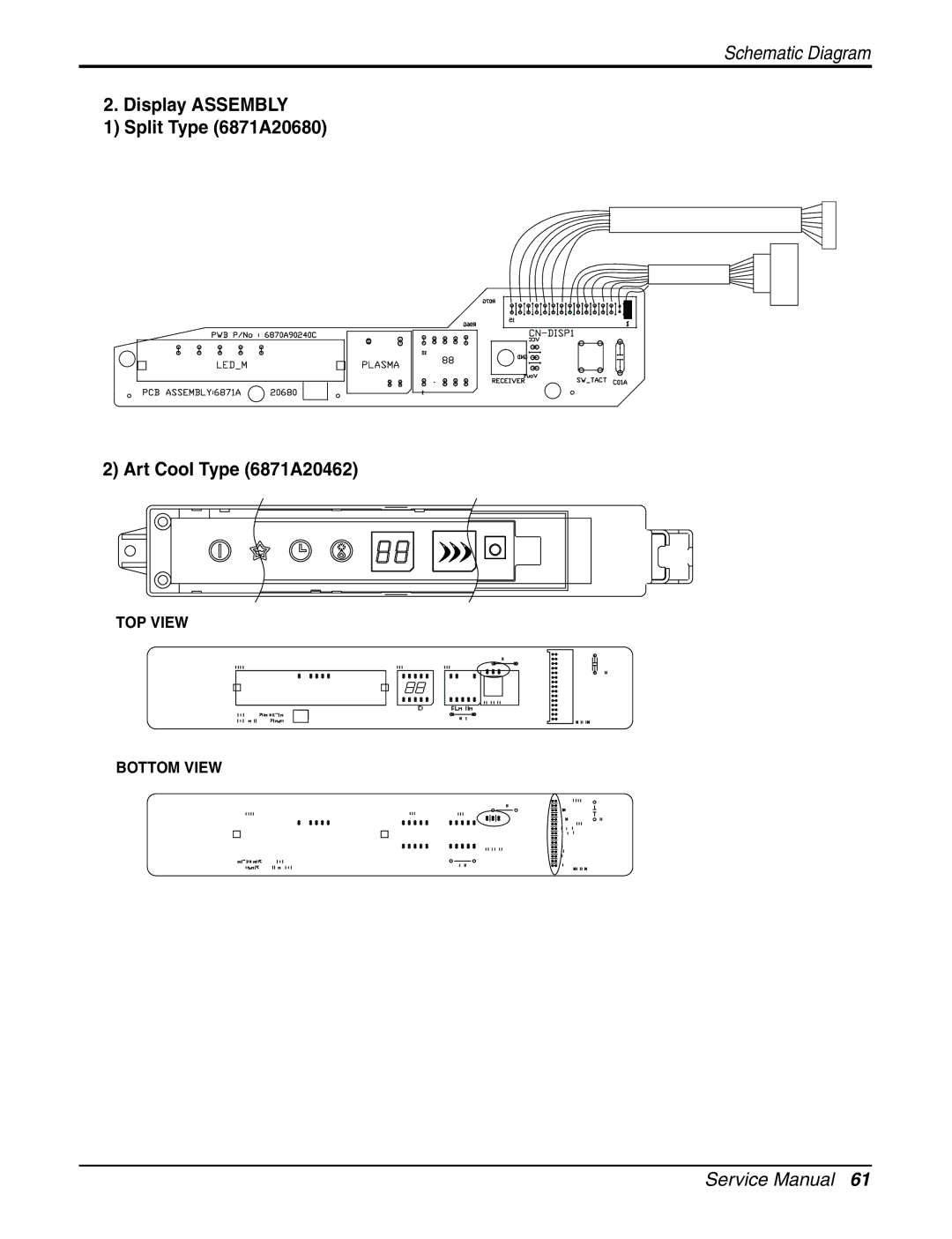 LG Electronics A2UH243FA0(LMU240HE), AMNH123APM0(LMAN120HNS), A2UC243FA0 (LMU240CE) service manual Schematic Diagram 