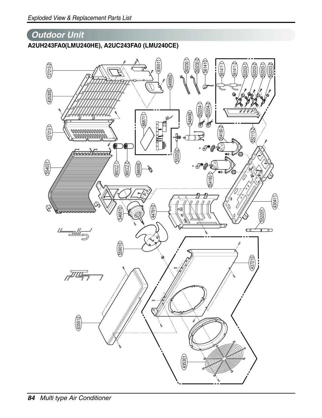 LG Electronics AMNH123APM0(LMAN120HNS), A2UC243FA0 (LMU240CE), AMNH123DEA0 (LMN120HE) service manual A2UC243FA0 LMU240CE 