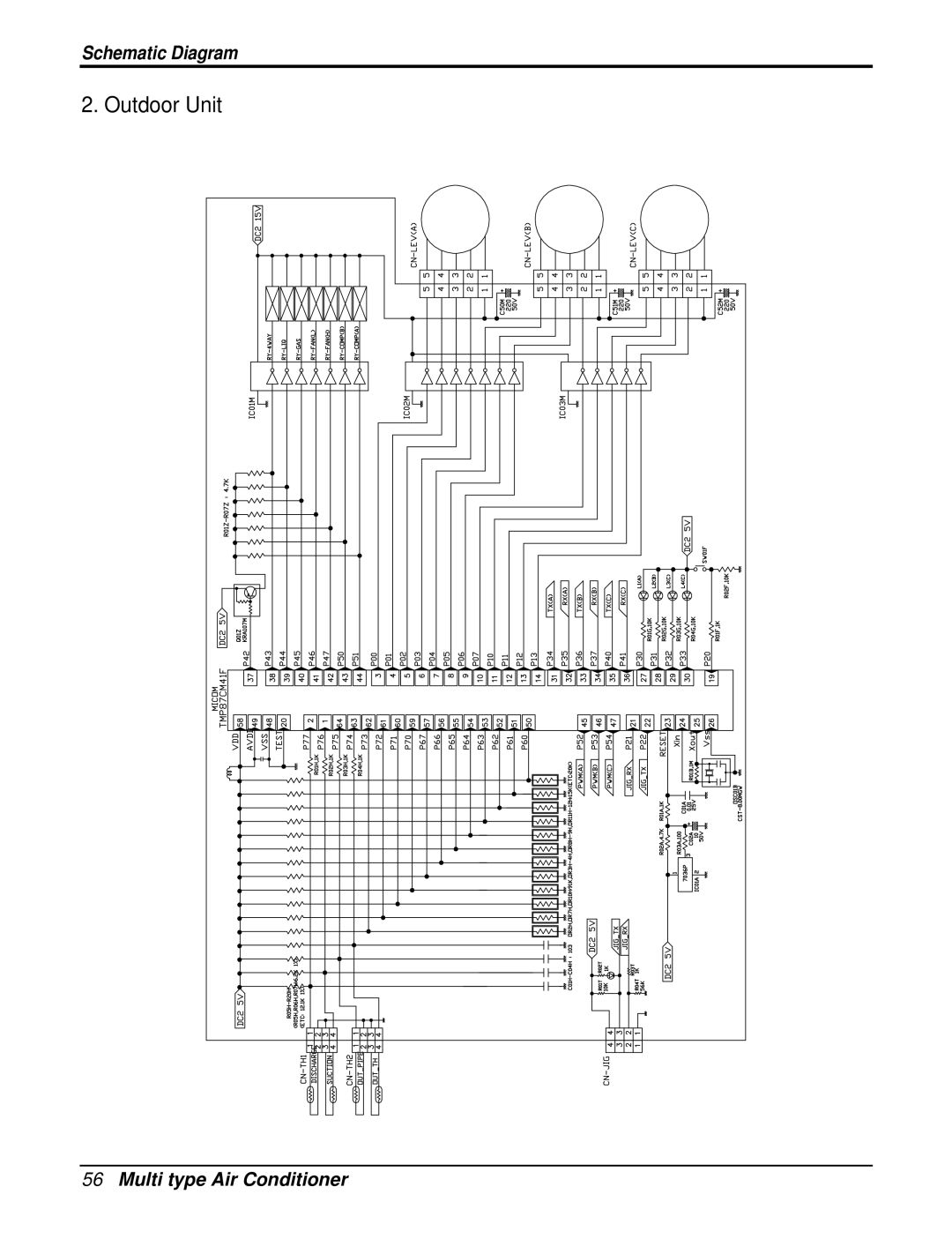 LG Electronics AMNC093D4A0(LMN090CE), AMNH123DEA0(LMN120HE), AMNC123DEA0(LMN120CE), AMNC123APM0(LMAN120CNS) Outdoor Unit 