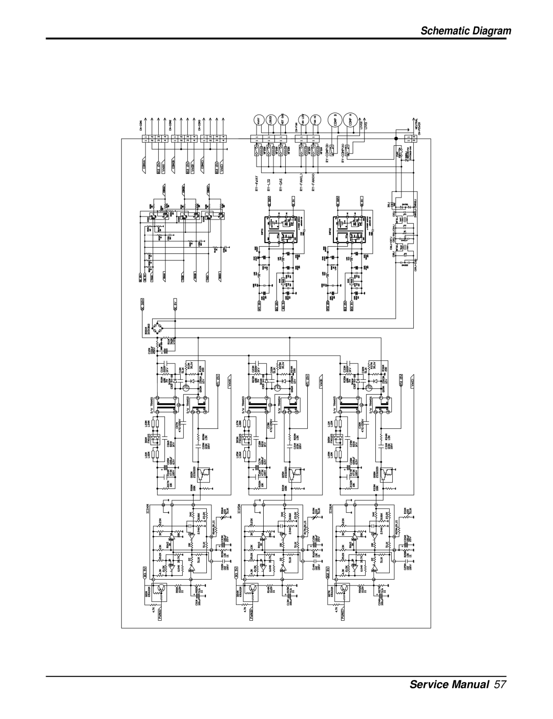 LG Electronics AMNC123APM0(LMAN120CNS), AMNH123DEA0(LMN120HE), AMNC123DEA0(LMN120CE), A3UH363FA0(LMU360HE) Schematic Diagram 