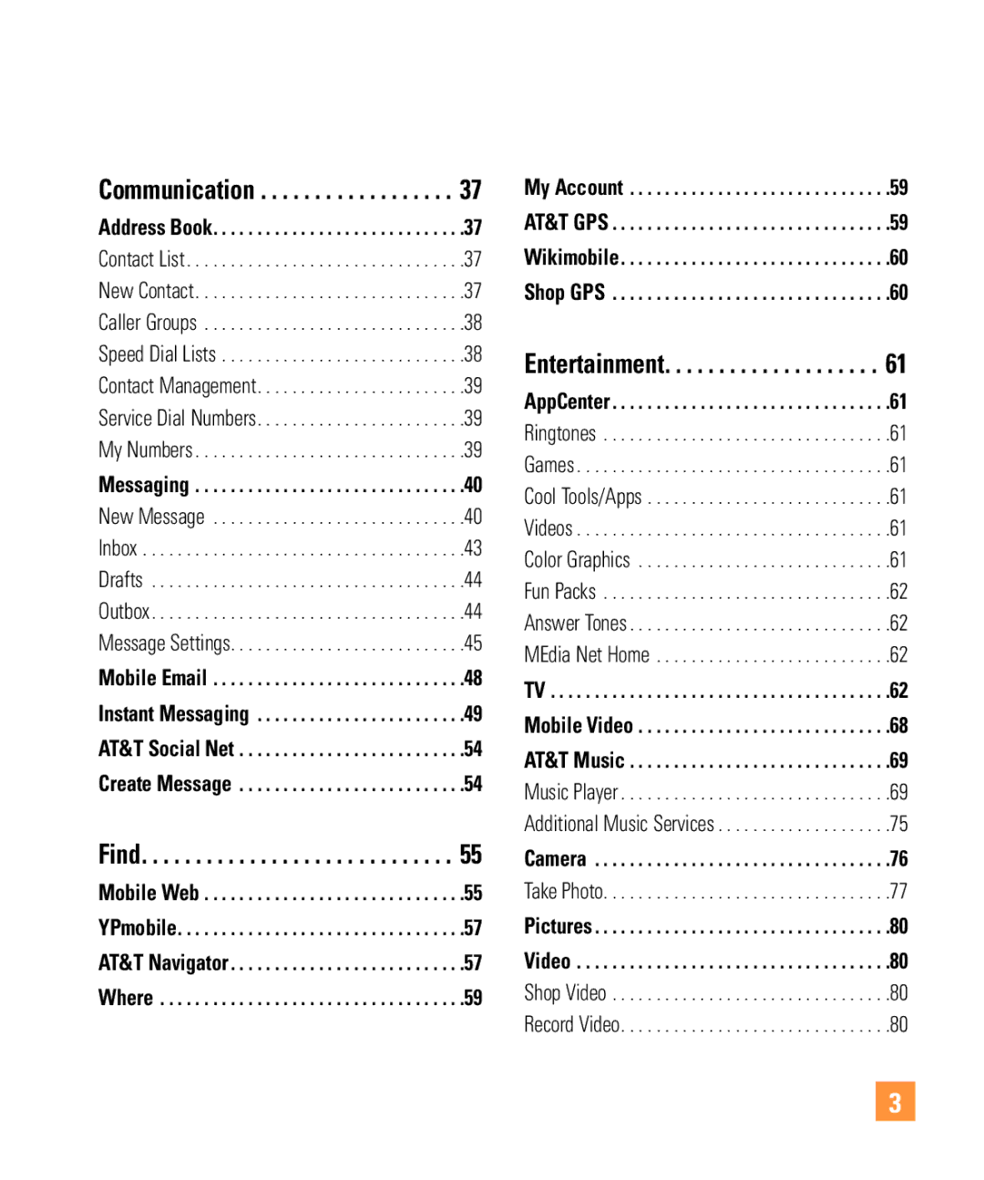 LG Electronics ARENA manual Communication 