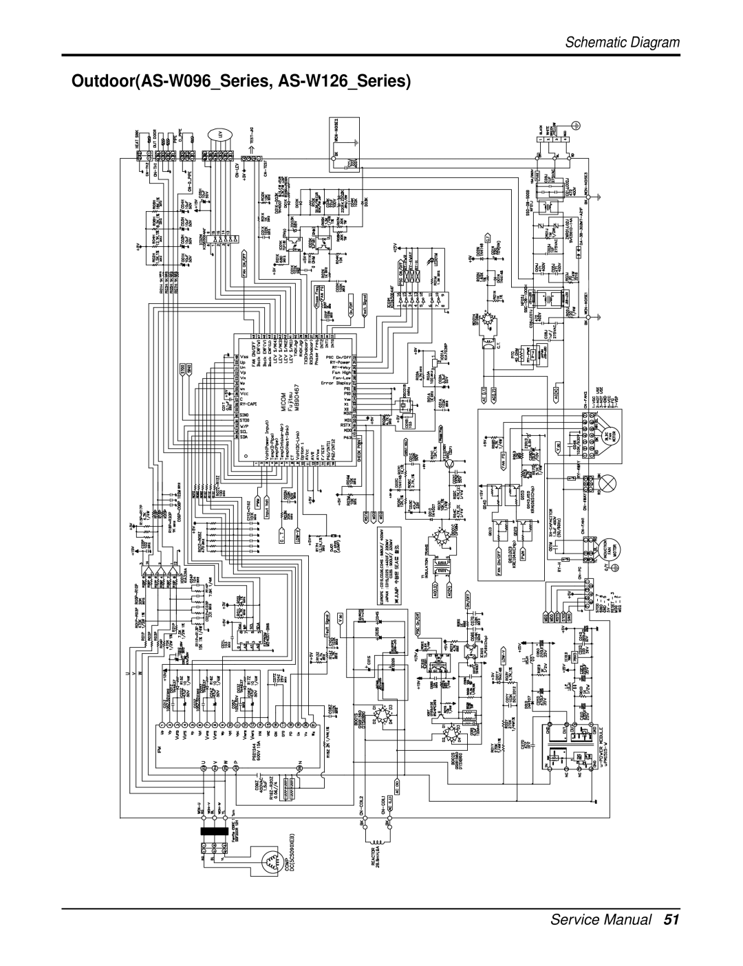 LG Electronics AS-W096URH0/UBH0/UWH0/UMH0, AS-W126URH1/UBH1/UWH1/UMH1 service manual OutdoorAS-W096Series, AS-W126Series 