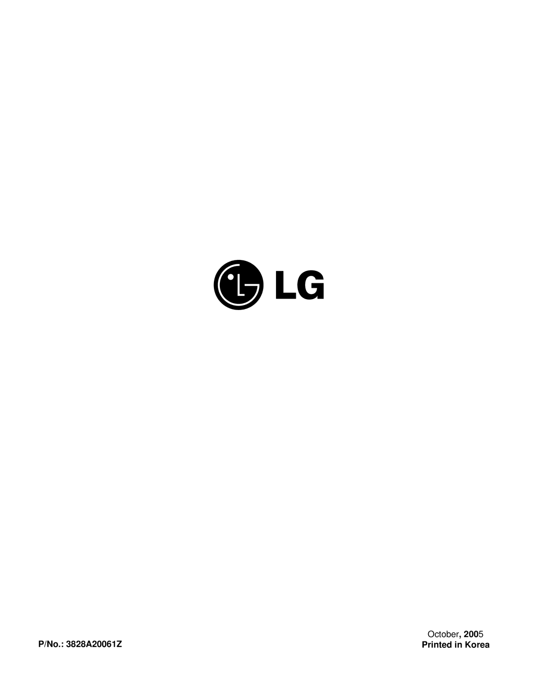 LG Electronics AS-W126URH1/UBH1/UWH1/UMH1, AS-W126URH0/UBH0/UWH0/UMH0/UCH0, AS-W096URH1/UBH1/UWH1/UMH1 No A20061Z October 