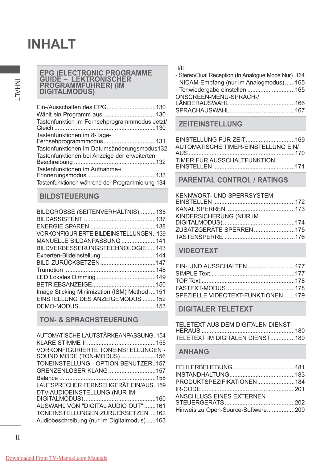 LG Electronics AW-60PG60M manual Bildgrösse Seitenverhältnis, Energie Sparen, Manuelle Bildanpassung, Bild Zurücksetzen 