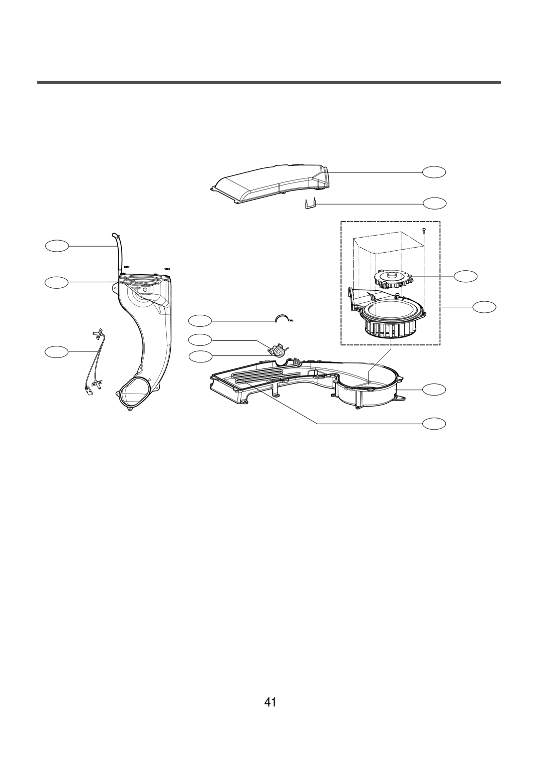 LG Electronics AWD-14312(7)RD, AWD-12312(7)RD service manual Exploded View of Dryer 