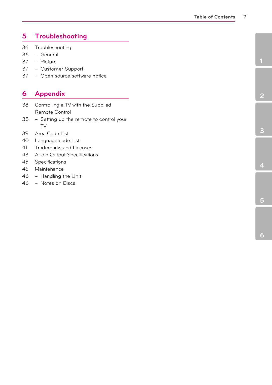 LG Electronics BP125N owner manual Troubleshooting 