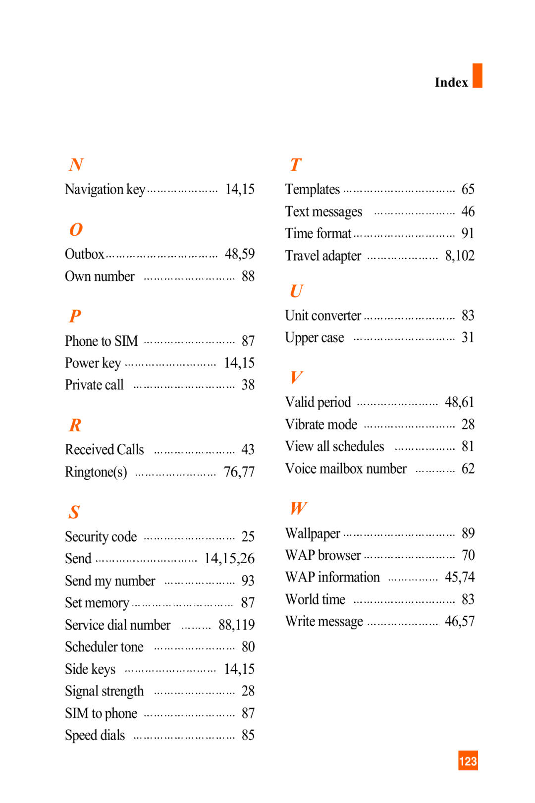 LG Electronics C1300 manual 123 