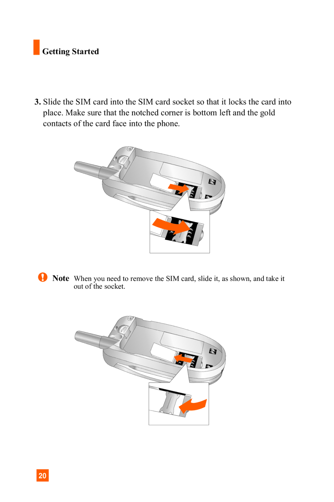 LG Electronics C1300 manual Getting Started 