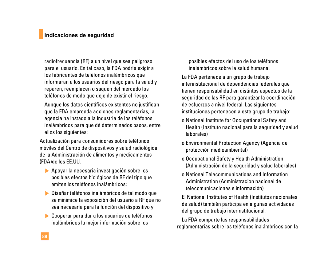 LG Electronics C1500 manual Indicaciones de seguridad 