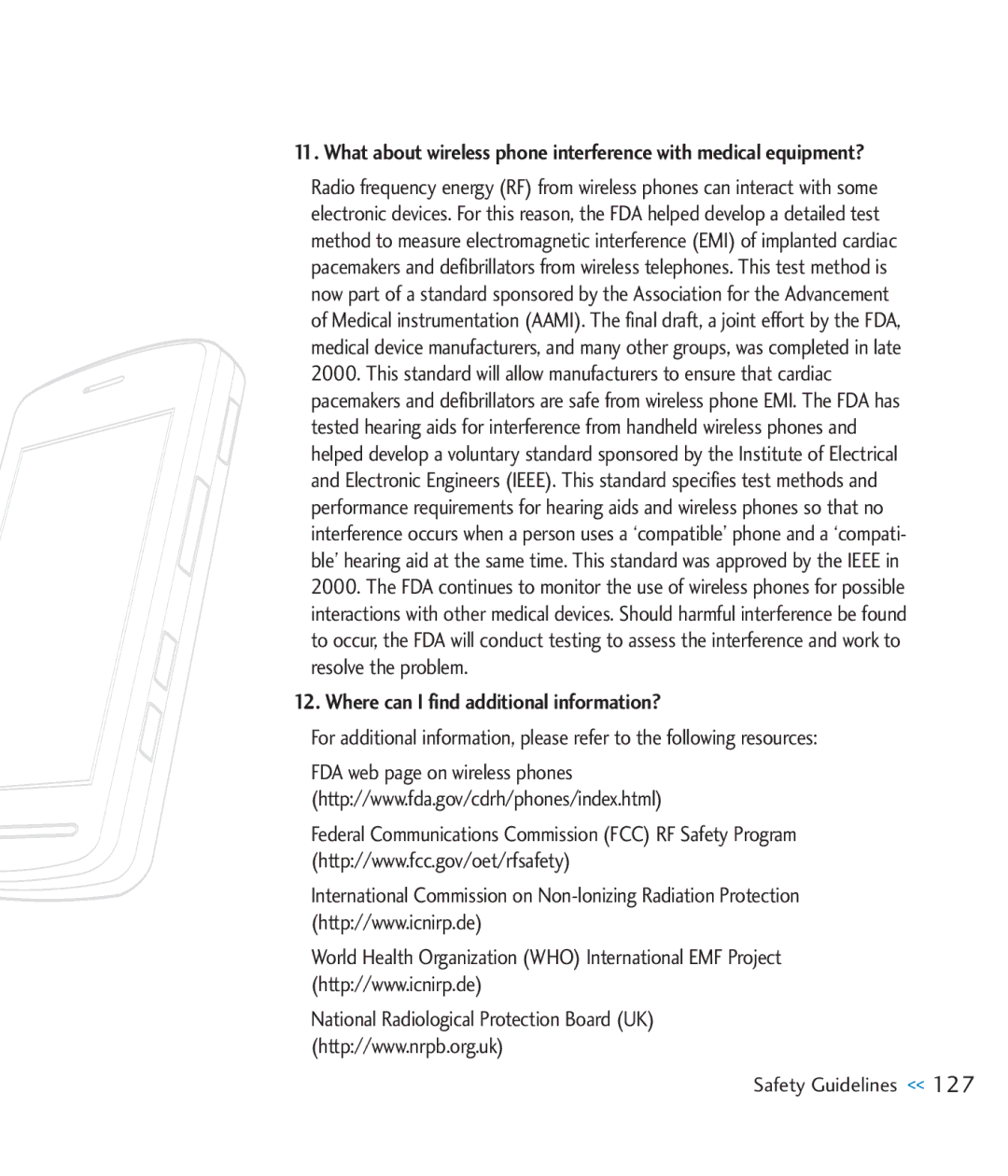 LG Electronics CU920 manual Where can I find additional information? 