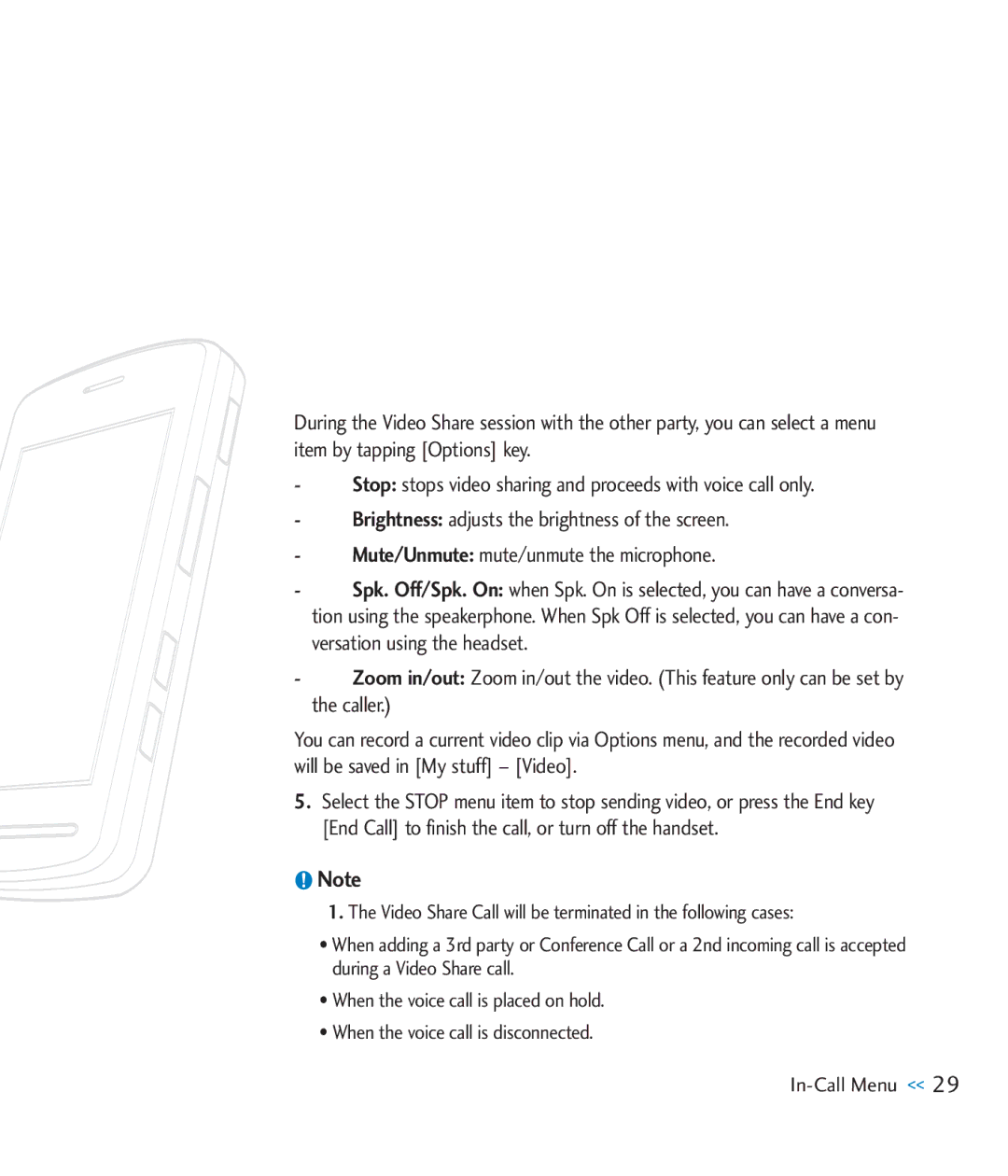 LG Electronics CU920 manual 