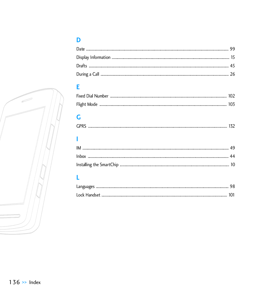 LG Electronics CU920 manual 102 