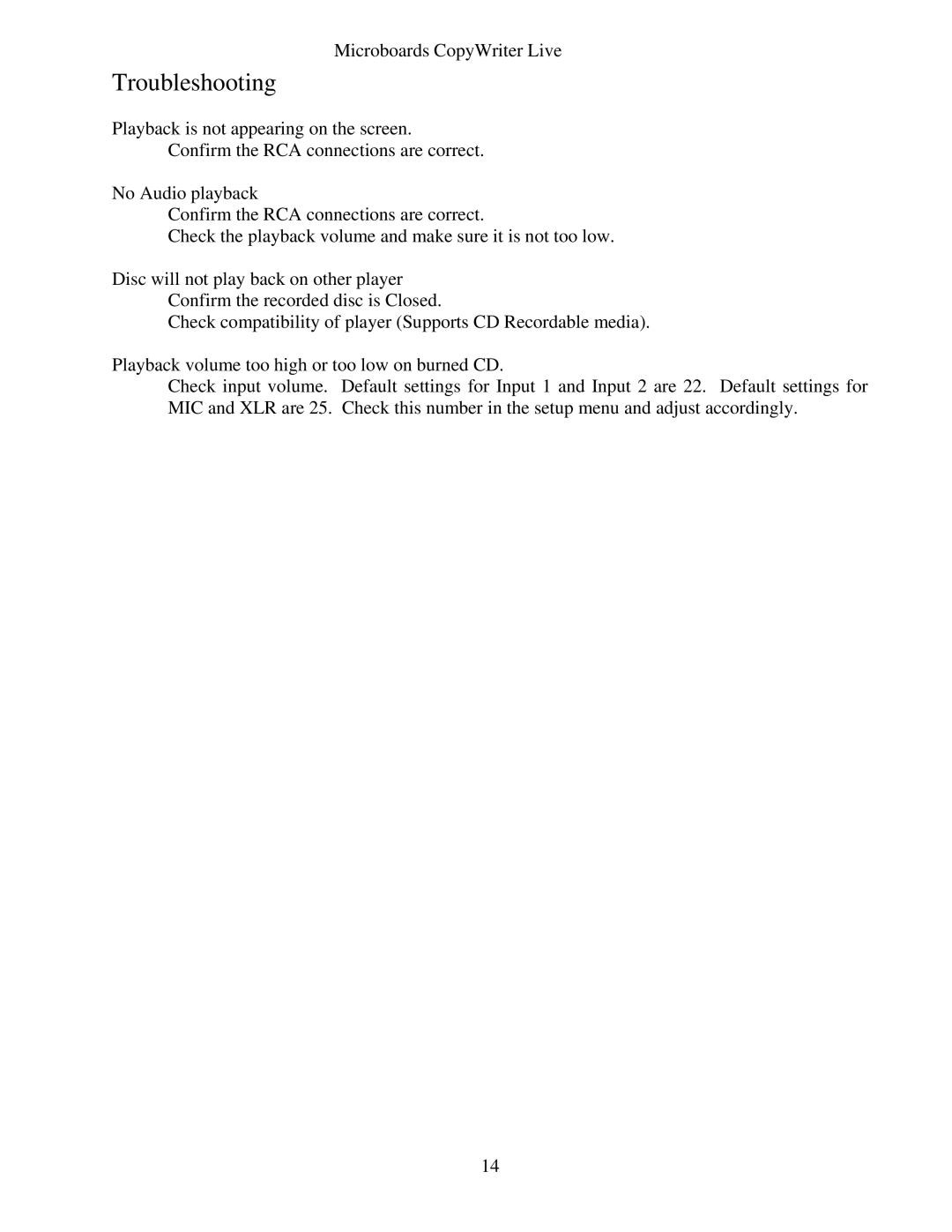 LG Electronics CWL-6200 instruction manual Troubleshooting 