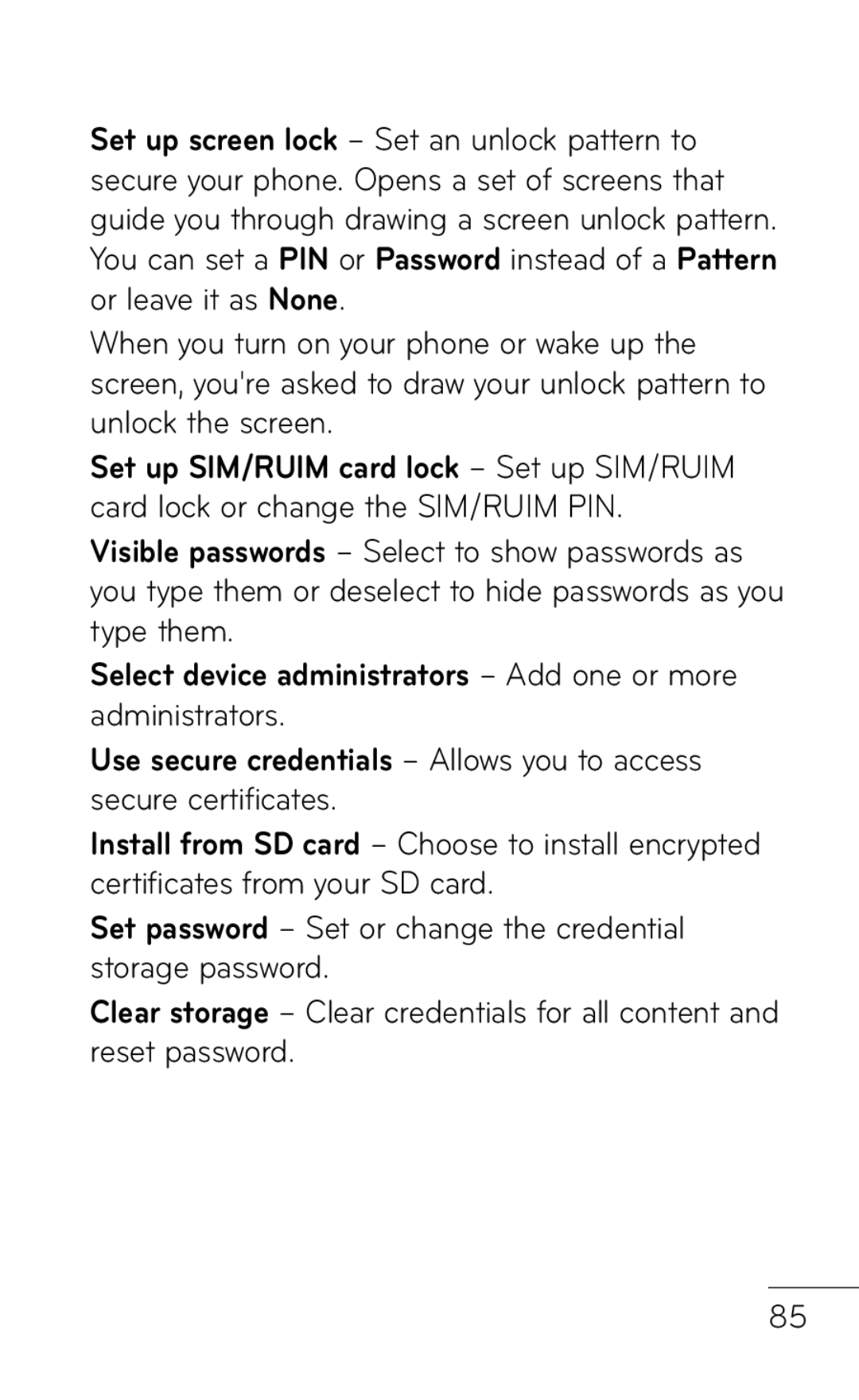 LG Electronics E739 manual 