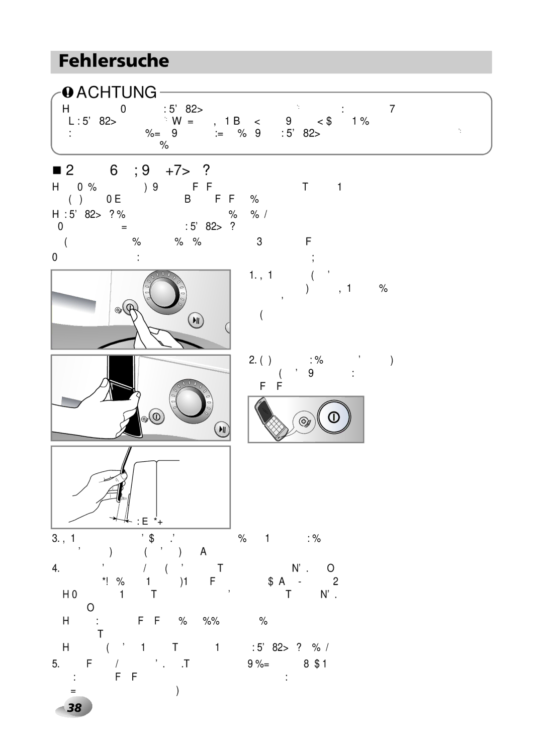 LG Electronics F1480RD owner manual Benutzung von Smartdiagnosis, Call Centers darum bittet 