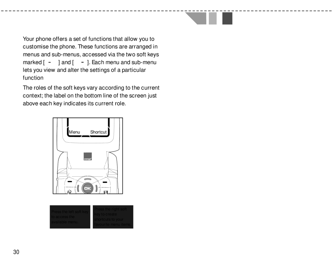 LG Electronics F2250 manual Selecting functions and options, Menu 