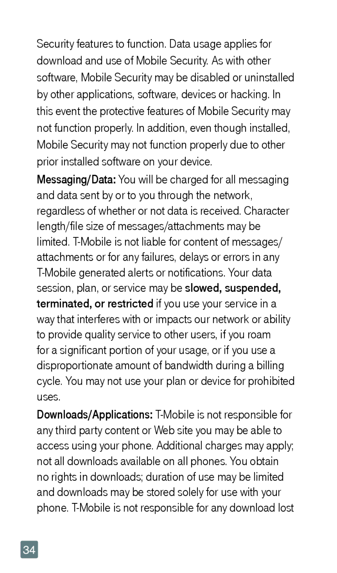 LG Electronics F6 manual 