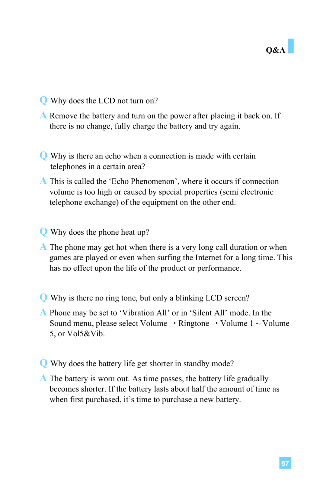 LG Electronics G4015 manual Why does the phone heat up? 