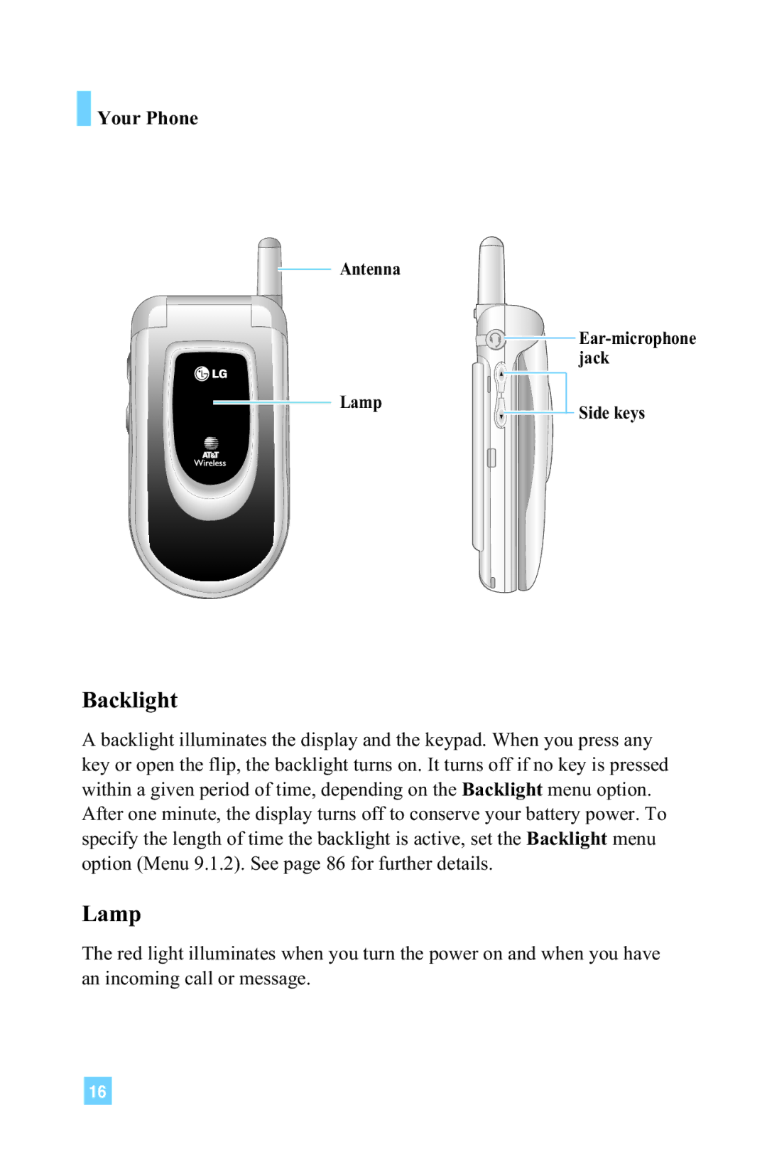 LG Electronics G4015 manual Backlight, Lamp 