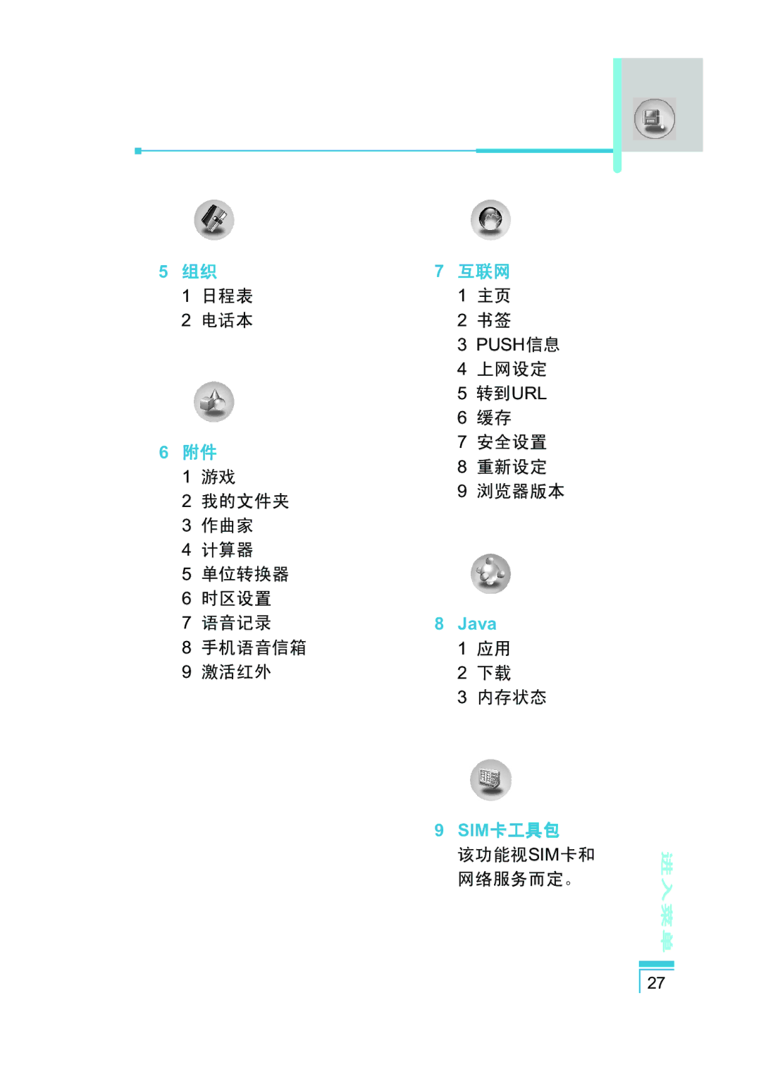 LG Electronics G5400 user manual 互联网 