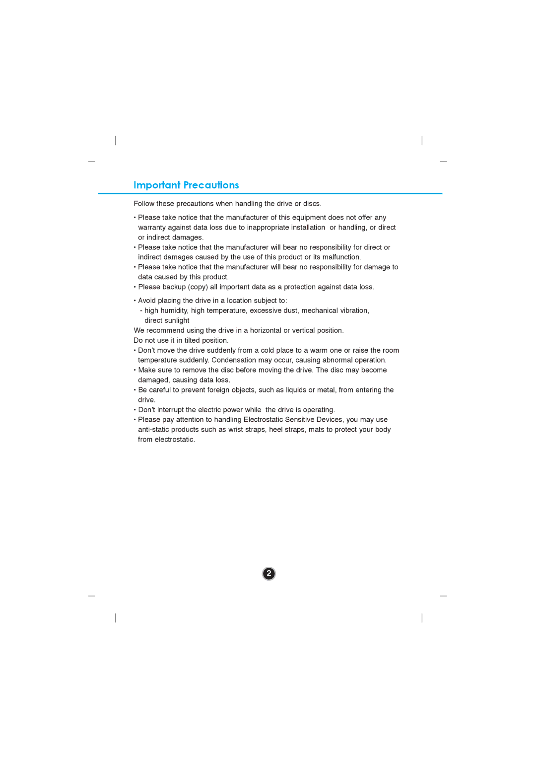 LG Electronics GGC-H20N, GGC-H20L owner manual Important Precautions 