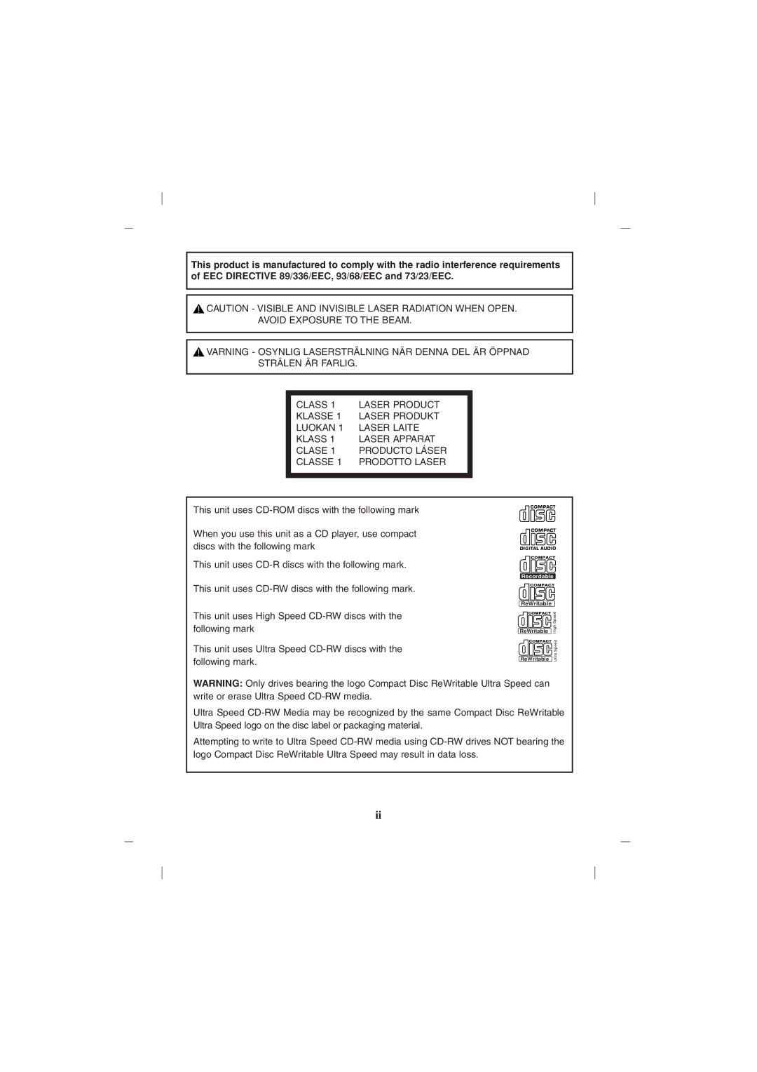 LG Electronics GSA-4120B manual Recordable 