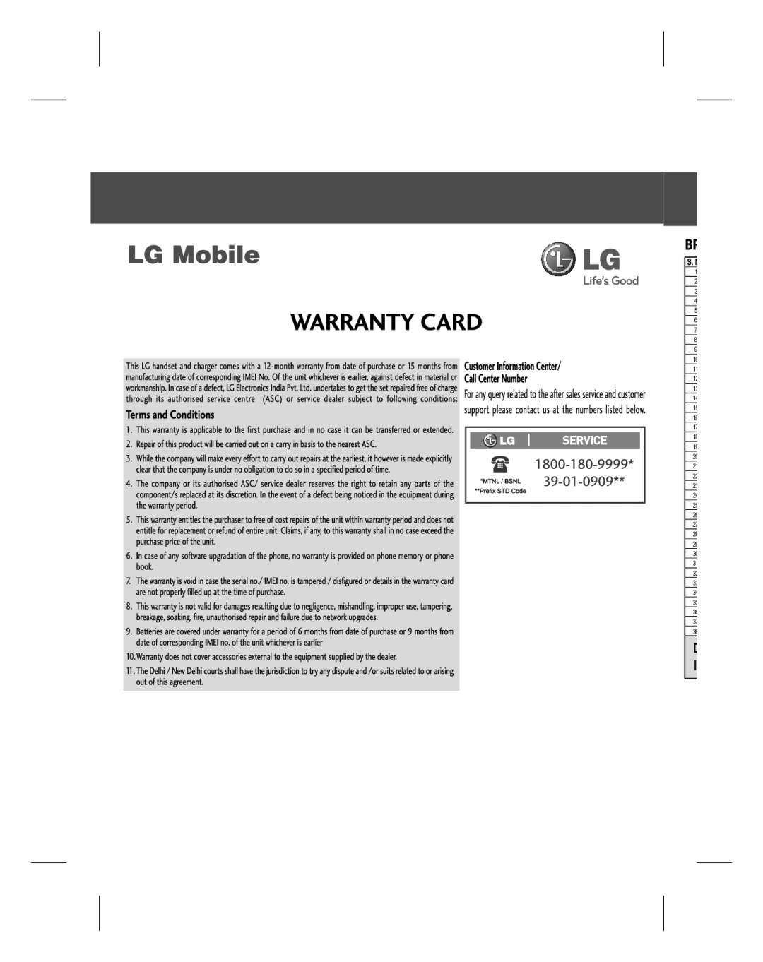 LG Electronics GU220 manual 