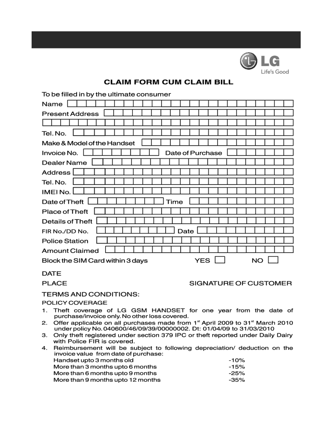 LG Electronics GU285 manual 