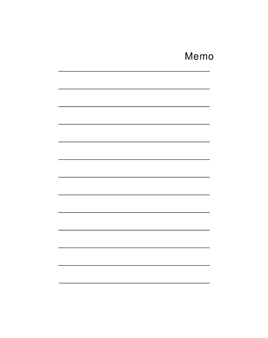 LG Electronics GU290V manual Memo 