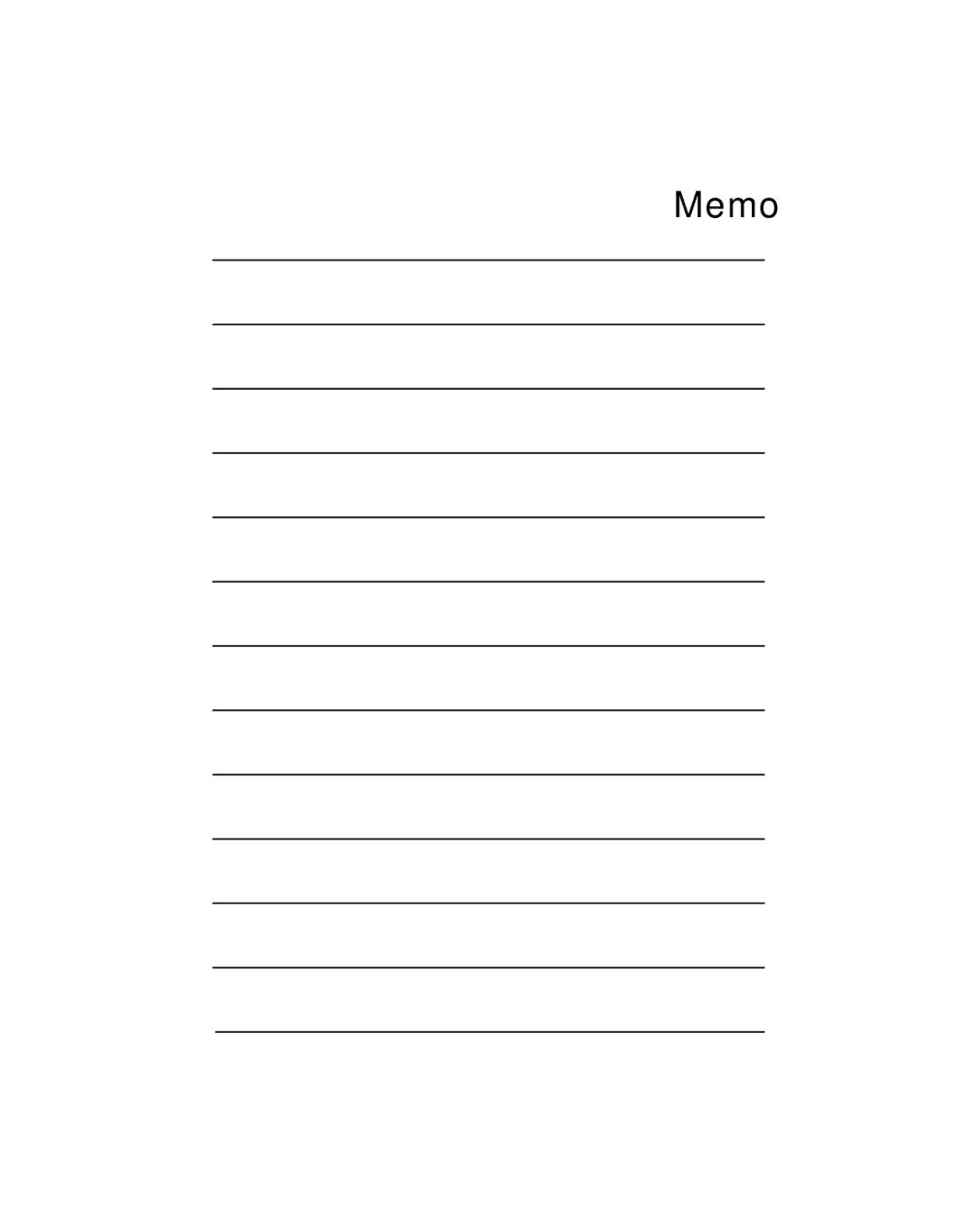 LG Electronics GU290V manual Memo 