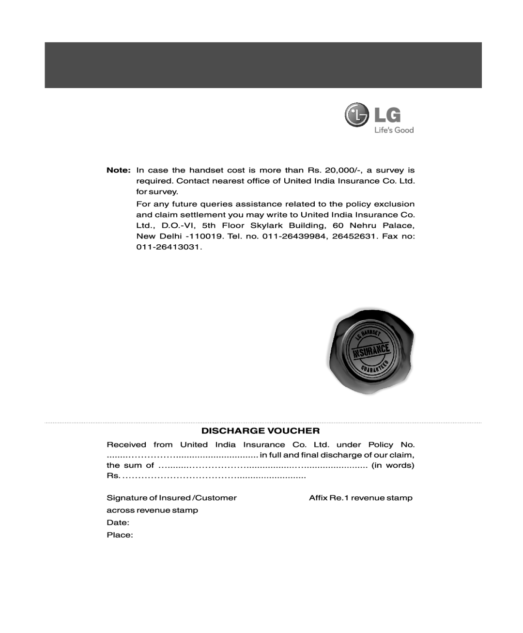 LG Electronics GW300 manual 