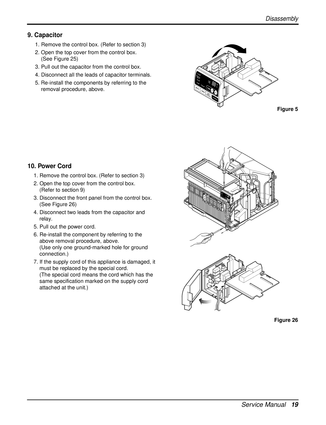 LG Electronics LW1804ER, HB1803R, LWP1830WAL, LWP1820PDL, LWP1820PEL, LWC182PLMM0, LWC212PLMM0, LW1800PRZ3 Capacitor, Power Cord 