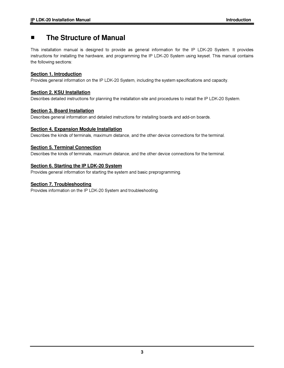 LG Electronics IP LDK-20 Introduction, KSU Installation, Board Installation, Expansion Module Installation 