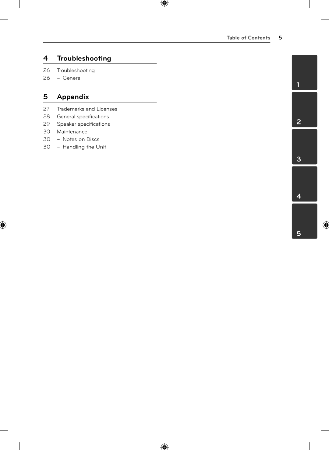 LG Electronics KSM1506 owner manual Appendix, Troubleshooting General 