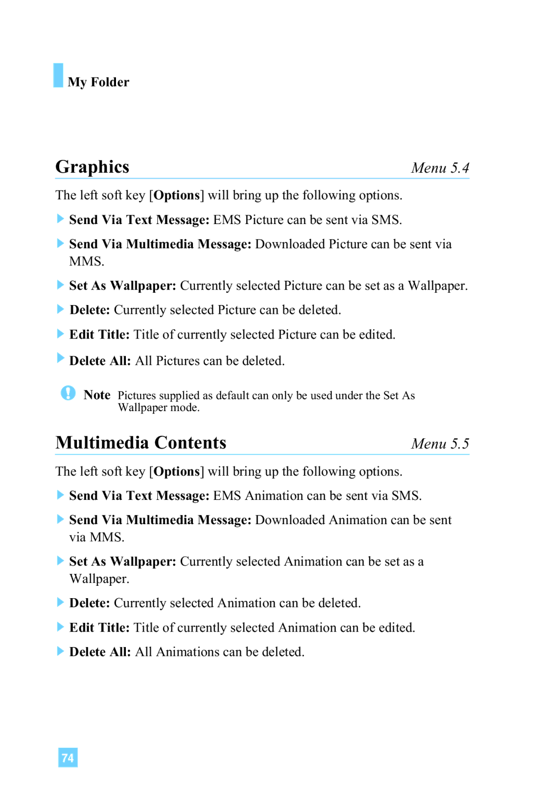 LG Electronics L1150 manual Graphics, Multimedia Contents 