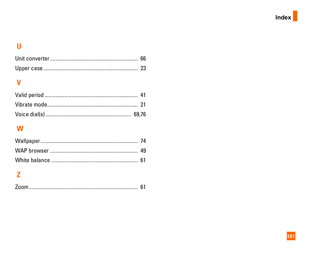 LG Electronics L1400i manual 101 