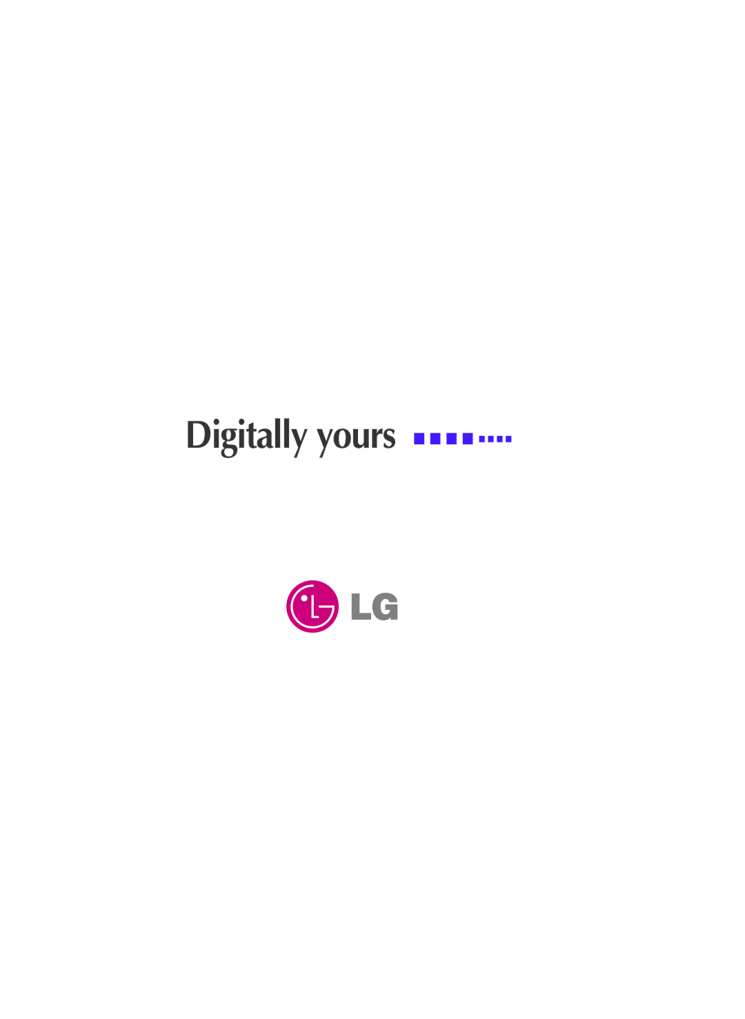 LG Electronics L1942PQ, L1742PQ, L1942PP, L1742PP manual Digitally yours 