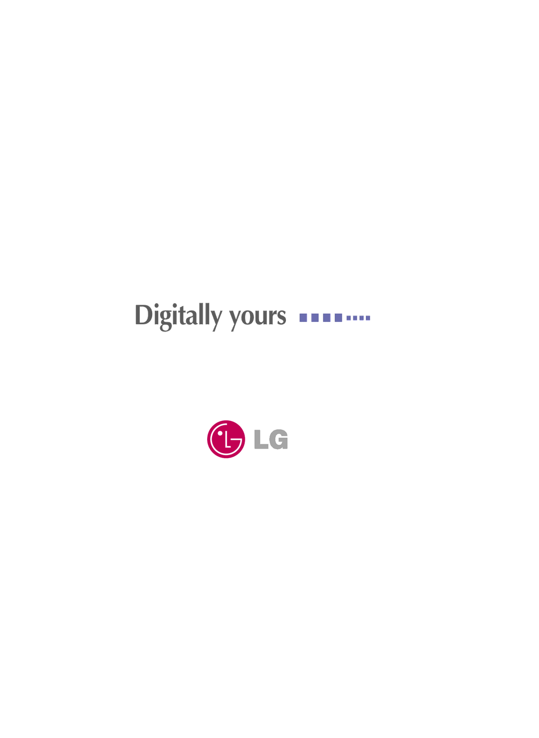 LG Electronics L1760TG, L1760TR, L1760TQ, L1960TR, L1960TQ, L1960TG, L1960TC manual Digitally yours 